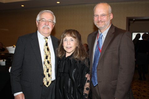 Bill Davis, Amy Davis and Ed Liebow at the 2012 AAA Annual Meeting in San Francisco. Photo courtesy Anthropology News