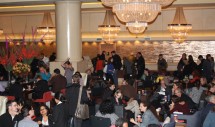 The Hilton San Francisco lobby during the 2012 annual meeting. Photo courtesy American Anthropological Association