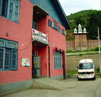 Village clinic in Indian-controlled Seer, Kashmir, where successive uses of the clinic as a torture chamber caused people to start referring to it as the “crackdown clinic.”