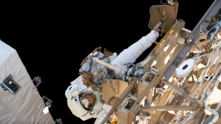 Photograph of an astronaut