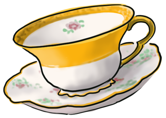 Illustration of a tea cup