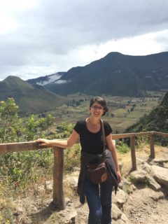 Photograph of a woman outdoors