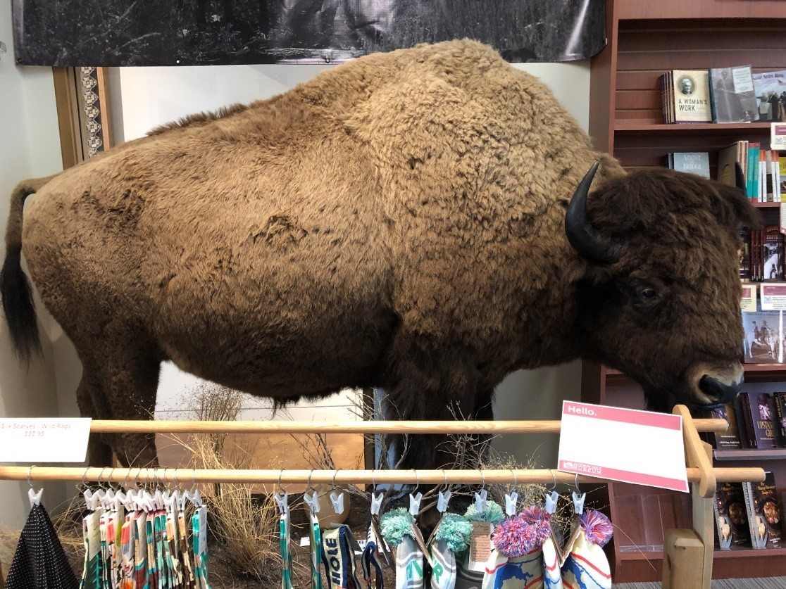 stuffed flying bison