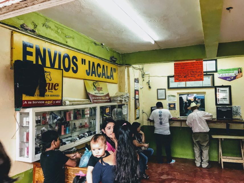 Photograph of people in a room