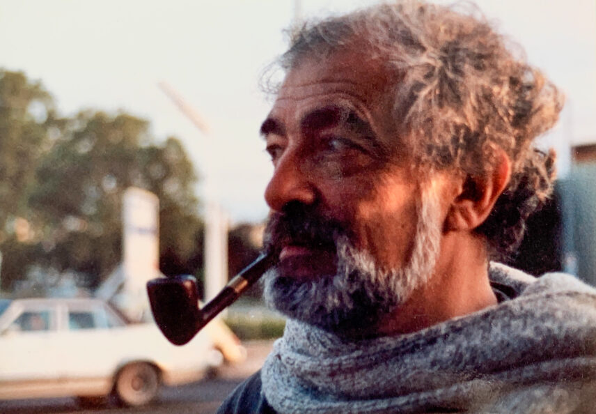 Photograph of a man outdoors