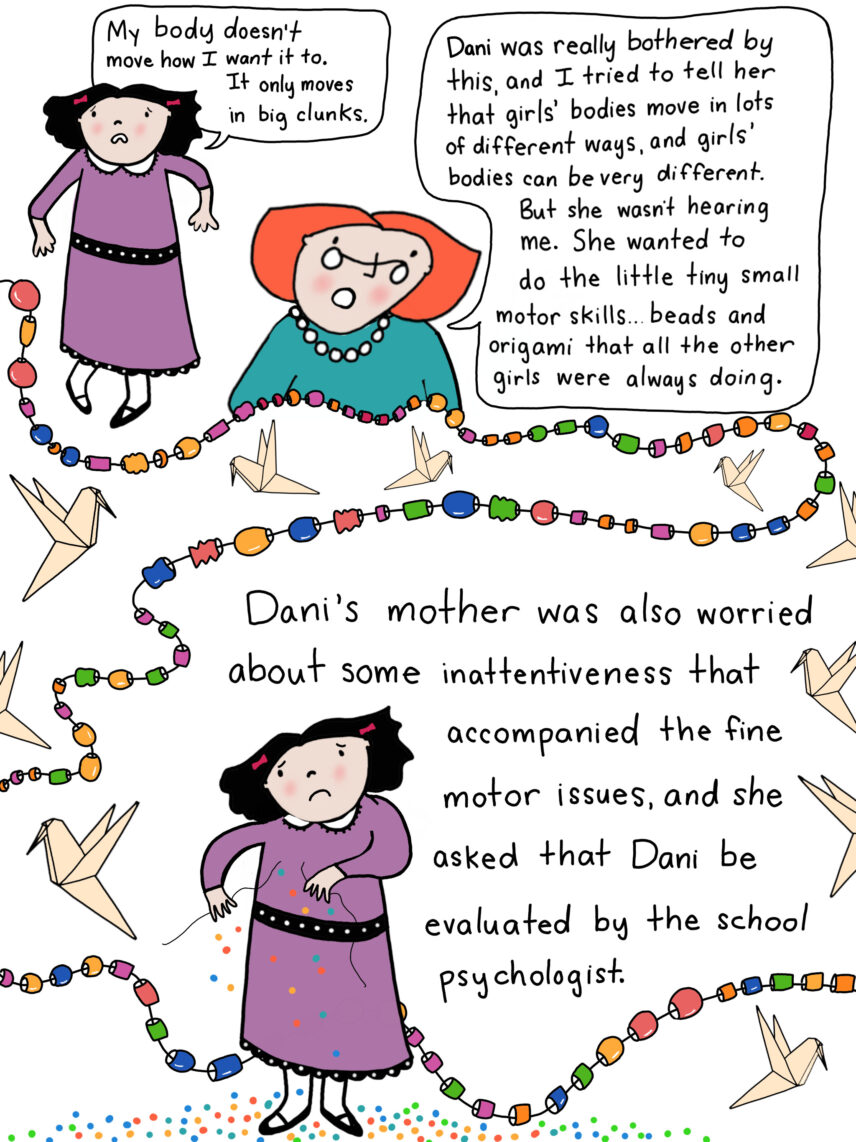 Illustrated comic page three