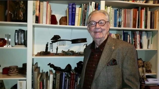 Photograph of a man indoors