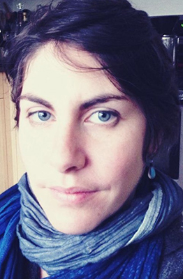 Close cropped photograph of a woman's face