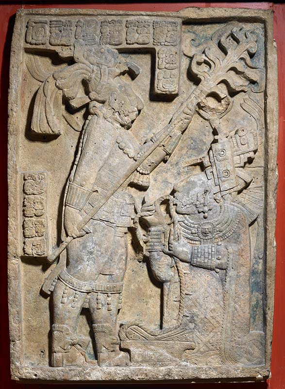 Photograph of a stone carving