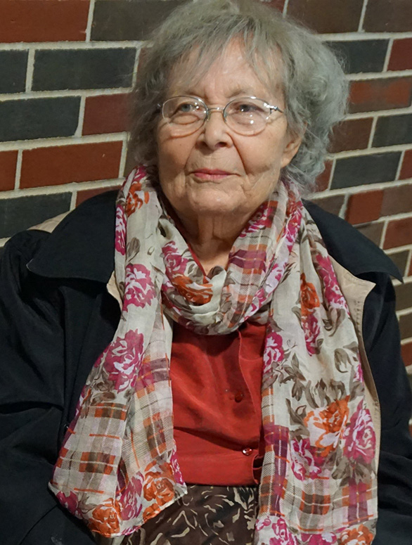 A photograph of a woman