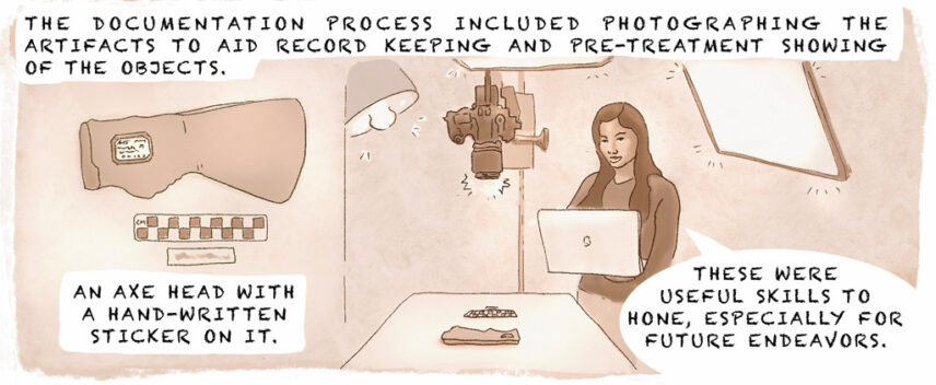 Frame 5 of the This Interning Life comic