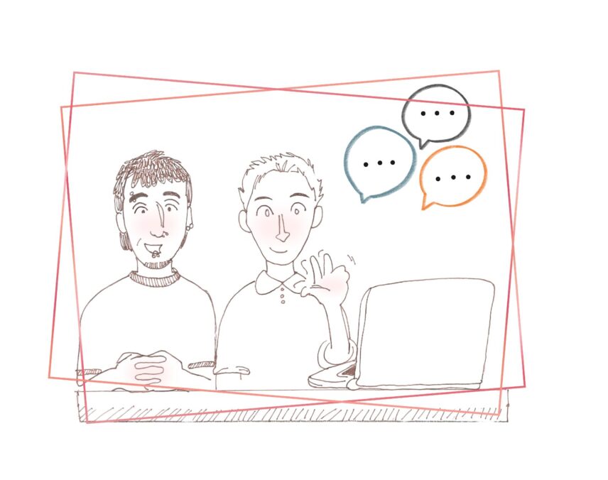 We videochatted with Dr. Lamphere and Dr. Moran.