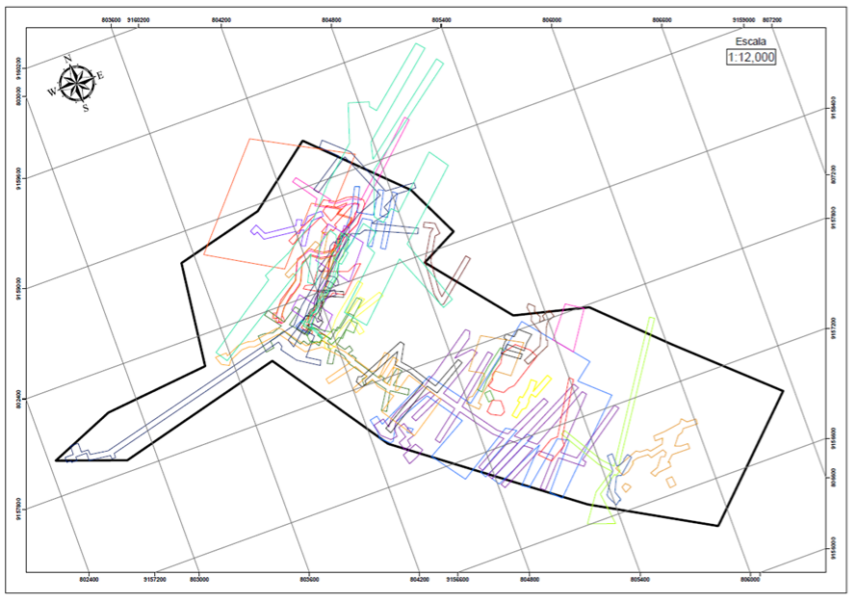 The polygons in the IGAFOMs submitted by the miners seem to overlap in a confusing way on the map if the altitude of the mining operations is not specified.