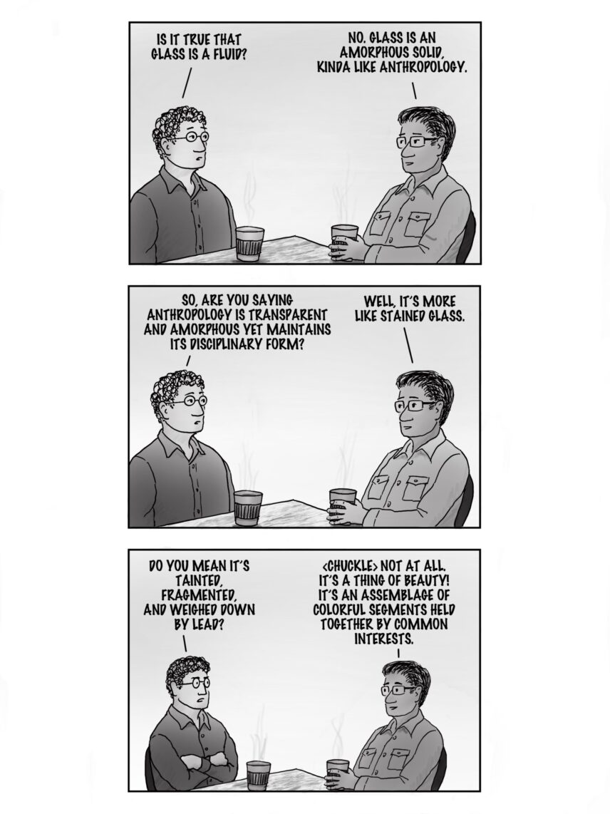 Comic by Bernard Perley