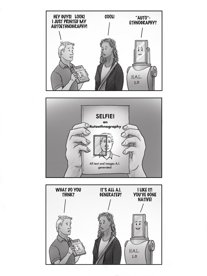 Comic by Bernard Perley