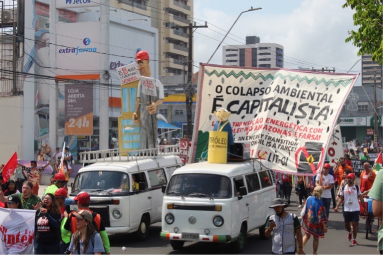 Figure 2 – Global Climate March at the COP30 Summit.